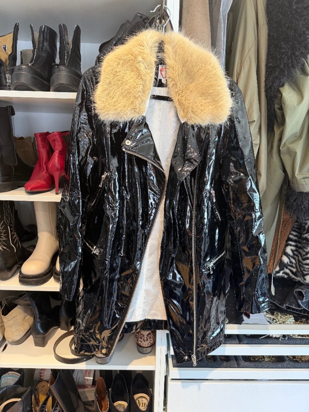 Shrimps Long Biker Coat
